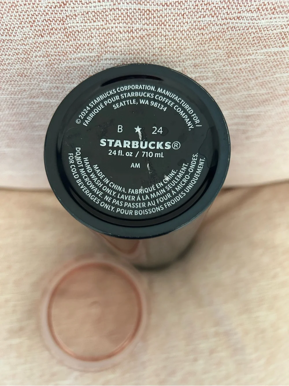 Starbucks stainless steel